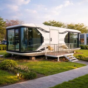 E8 Modular Glass Cabin